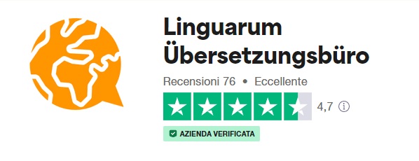 Recensioni Linguarum su Trustpilot